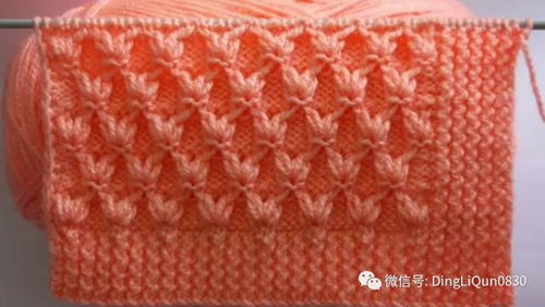 針織作品 30個毛衣 毯子等的針織針跡圖案設(shè)計(jì)