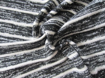 【供應(yīng)TR 麻灰條紋粗針針織面料 T/R粗針面料 最新服裝面料布料】價(jià)格,廠家,圖片,針織面料,紹興縣匯柯紡織-