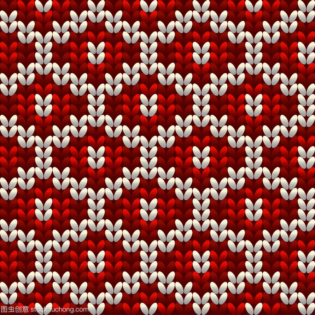 編織時光 毛針織物的矢量藝術之美